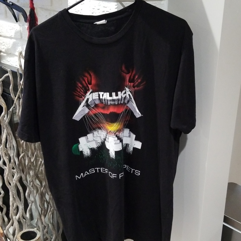 Metallica Master Of Puppets Shirt Size XL